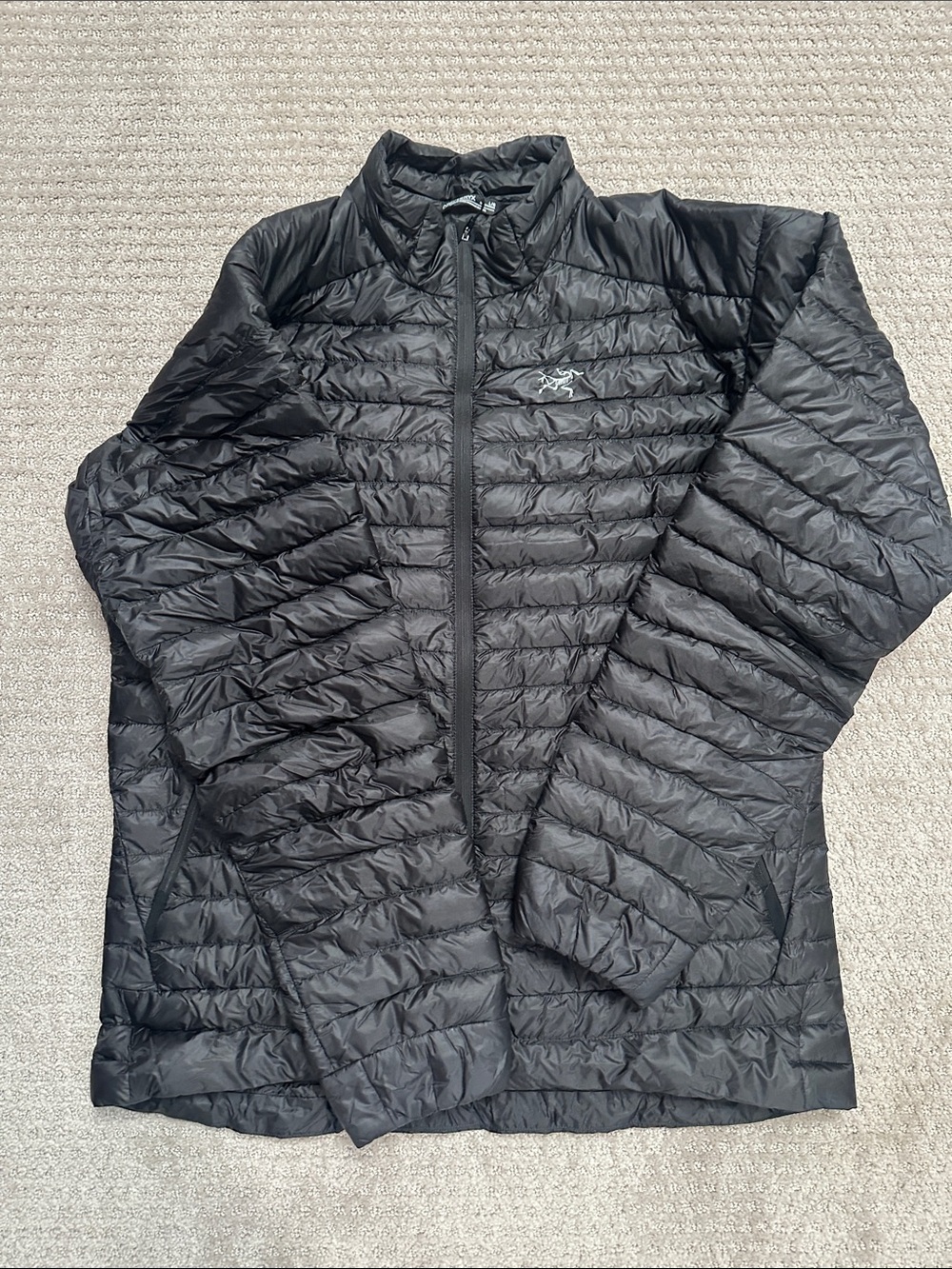 Arc'teryx Black Puffer Jacket